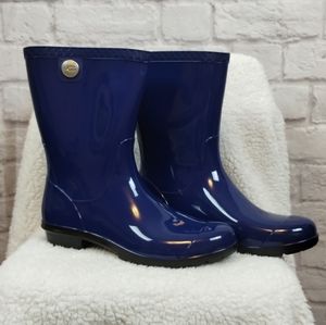 Ugg Sienna Rain Boots Size 9 Blue